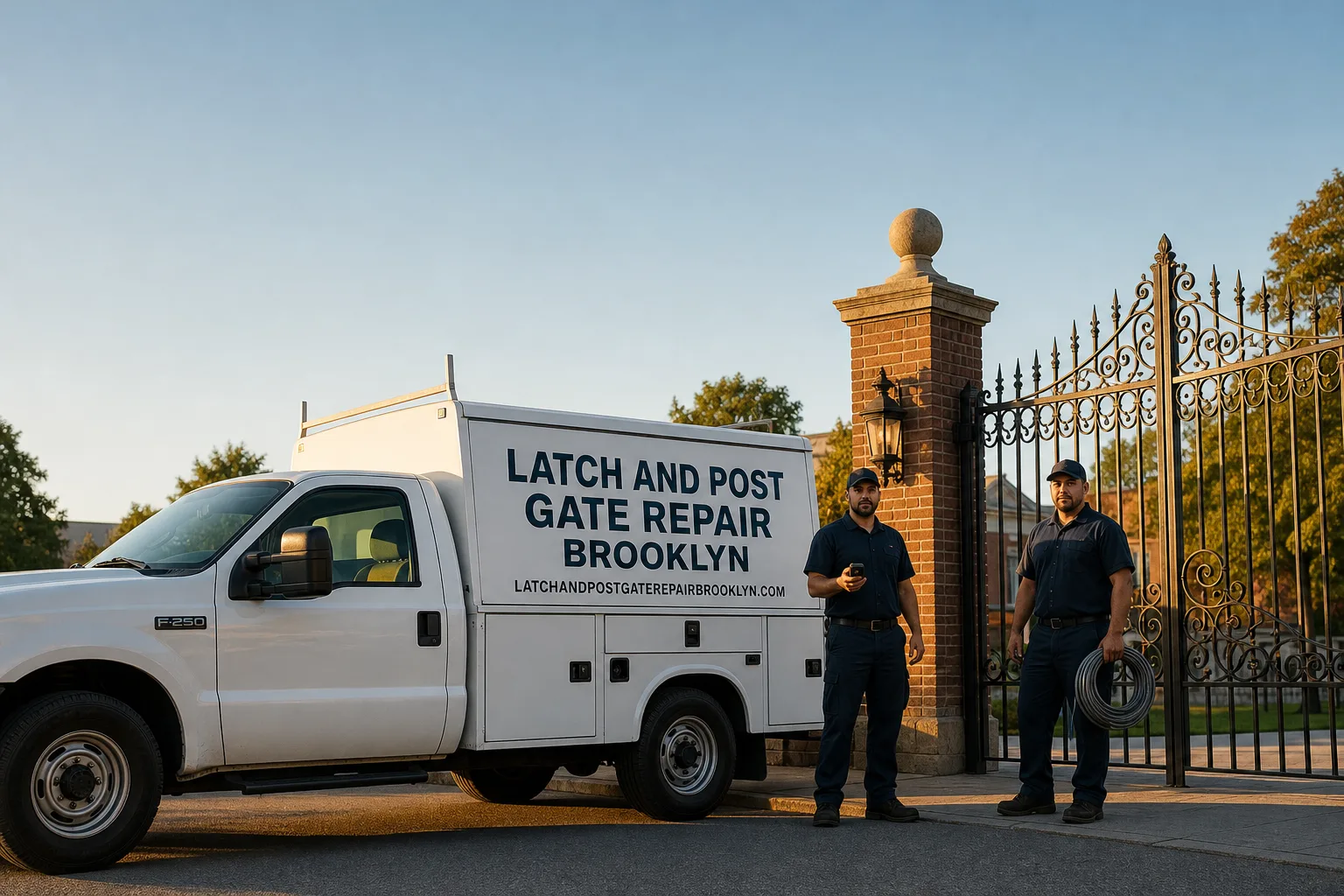 Latch and Post Gate Repair Brooklyn gate repair team